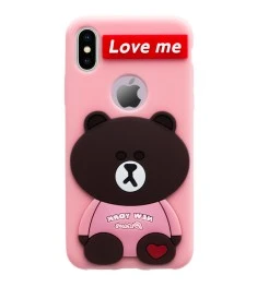 Чехол New York Dreamer Apple iPhone X / XS (Розовый)
