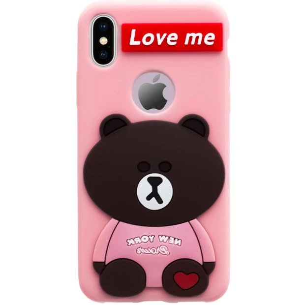 Чехол New York Dreamer Apple iPhone X / XS (Розовый)