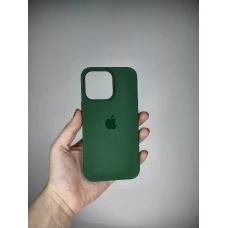 Чехол Silicone Case with MagSafe Apple iPhone 13 Pro (Clover)