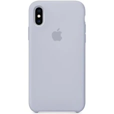 Силикон Original Case Apple iPhone XS Max (34) Lavender Gray