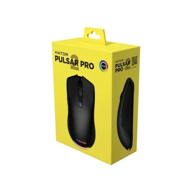 Мышь проводная Hator Pulsar 2 Pro (Чёрный)