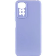 Силикон Original Xiaomi Redmi Note 11 / Note 11S (ShutCam) (Фиалковый)