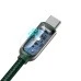 USB-кабель Baseus Display 66W (2m) (Type-C) (Зелёный) CASX020106 USB-кабель Baseus Display 66W (2m) (Type-C) (Зелёный) CASX020106
