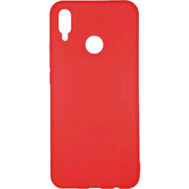 Силикон Multicolor Huawei P Smart (2019) (красный)