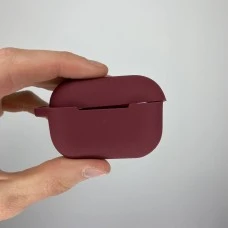 Чехол для наушников Full Silicone Case Apple AirPods Pro 2 (Marsala)