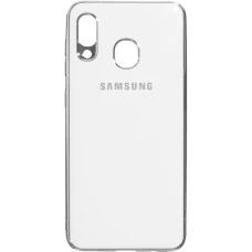 Силиконовый чехол Zefir Case Samsung Galaxy A20 / A30 (2019) (Белый)