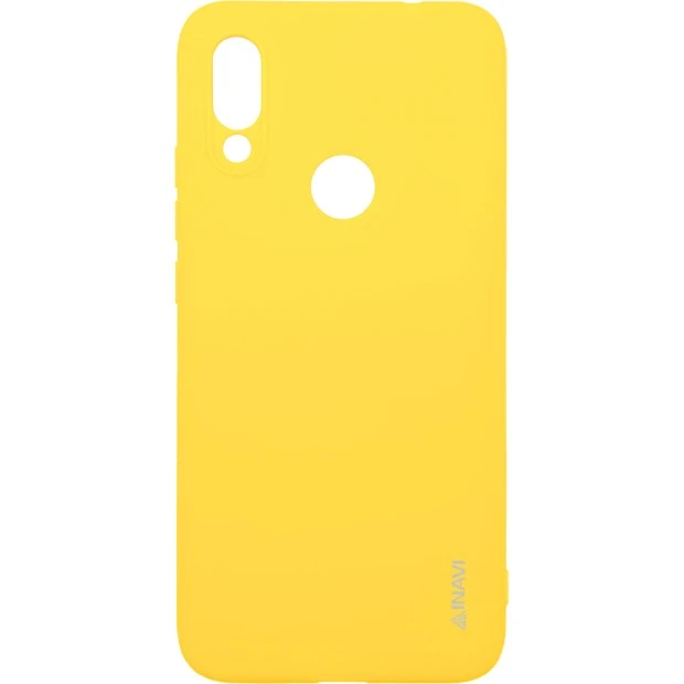 Силикон iNavi Color Xiaomi Redmi 7 (Желтый)