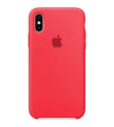 Силикон Original Case Apple iPhone X / XS (44) Red Raspberry