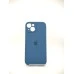 Силіконовий оригінальний чохол RoundCam для Apple iPhone 14 (22) Синій Кобальт Силіконовий оригінальний чохол RoundCam для Apple iPhone 14 (22) Синій Кобальт