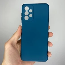 Силикон Original 360 Case Samsung Galaxy A23 (ShutCam) (Сине-зелёный)