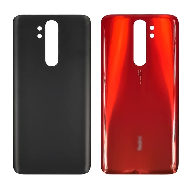 Заднее стекло корпуса для Xiaomi Redmi Note 8 Pro Twilight Orange красно-оранжевое