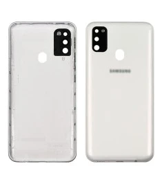 Задняя крышка для Samsung M307 Galaxy M30S (2019) Pearl White белая