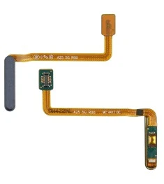 Шлейф для Samsung A256 Galaxy A25 с кнопкой вкл.\выкл. чёрным сканером отпечатка..