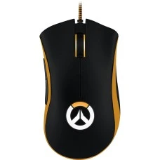 Мышь проводная Razer DeathAdder Chroma Overwatch Edition (Чёрно-жёлтый)