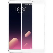 Защитное стекло 5D Standard Meizu M6s White
