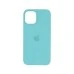 Силіконовий оригінальний чохол круглої форми для Apple iPhone 13 / 14 (23), морський синій. Силіконовий оригінальний чохол круглої форми для Apple iPhone 13 / 14 (23), морський синій.