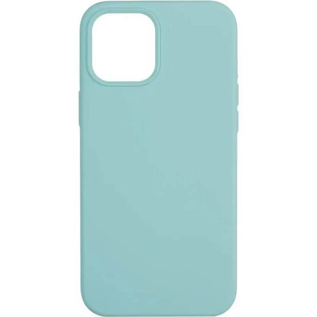 Силіконовий оригінальний чохол круглої форми для Apple iPhone 13 / 14 (23), морський синій.