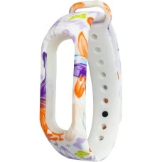 Ремешок Original Design Xiaomi Mi Band 2 Рисунок (Ландыши)