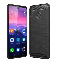 Силикон Polished Carbon Huawei Honor 8X (черный)