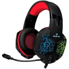 Проводные накладные наушники-гарнитура Real-El GDX-7750 (Чёрный)