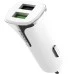 АЗУ-адаптер Hoco Z31 Universe 2USB 2.4A QC3.0 + Type-C-кабель (Белый) АЗУ-адаптер Hoco Z31 Universe 2USB 2.4A QC3.0 + Type-C-кабель (Белый)