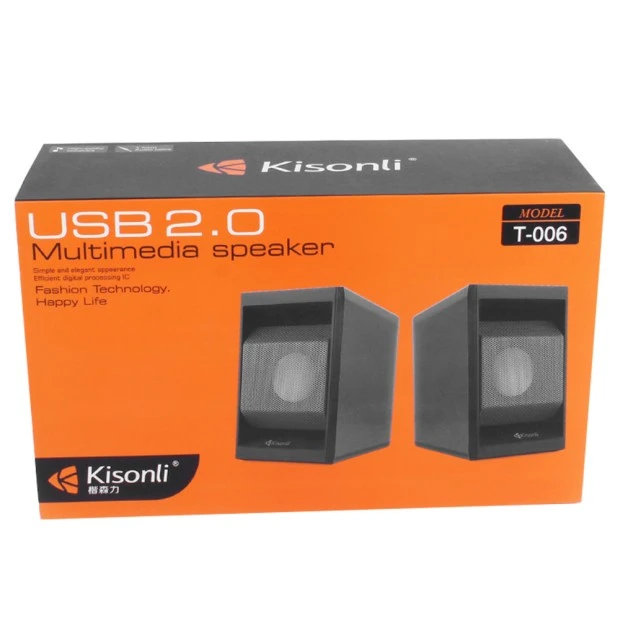 Акустика компьютерная Kisouli T-006 (Чёрный)
