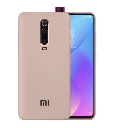 Силикон Original 360 Case Logo Xiaomi Redmi MI9T / K20 Pro (Пудровый)