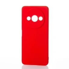 Силикон Original Xiaomi Redmi A3 / A3X / Poco C61 (ShutCam) (Красный)