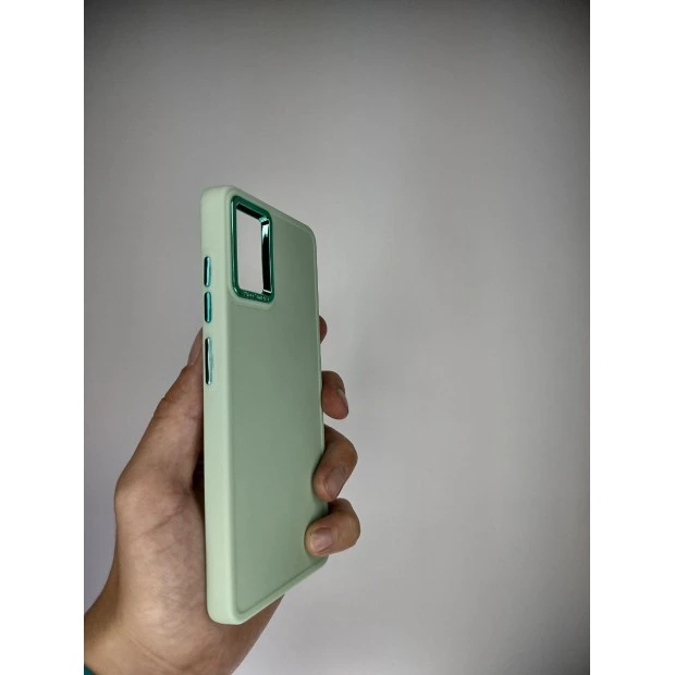 Накладка Original Metal Samsung Galaxy A51 (Фисташковый)
