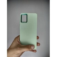 Накладка Original Metal Samsung Galaxy A51 (Фисташковый)