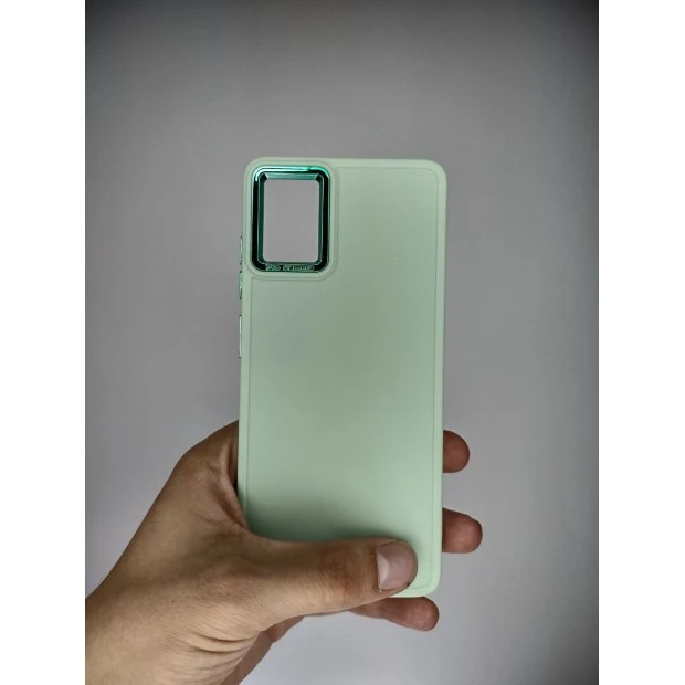 Накладка Original Metal Samsung Galaxy A51 (Фисташковый)