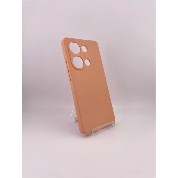 Силіконовий чохол Original Xiaomi Redmi Note 13 Pro 4G (ShutCam) (Персиковий)