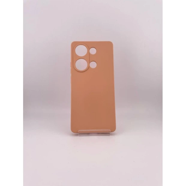 Силіконовий чохол Original Xiaomi Redmi Note 13 Pro 4G (ShutCam) (Персиковий)