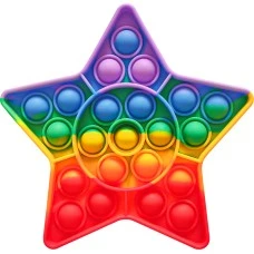 Игрушка Антистресс Pop it (Звезда)