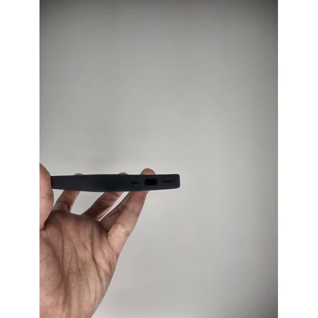 Оригінальний силіконовий чохол RoundCam для Apple iPhone 14 Pro (07) чорний