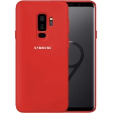 Силикон Original 360 Case Logo Samsung Galaxy S9 Plus (Красный)