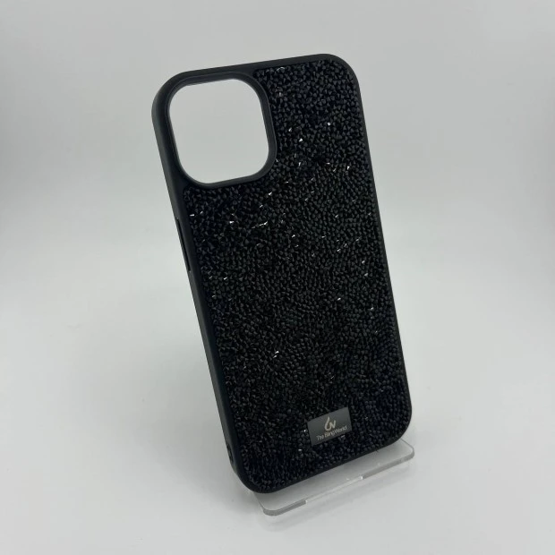 Чохол Bling World Rock Diamond для iPhone 14 (Чорний Титан)
