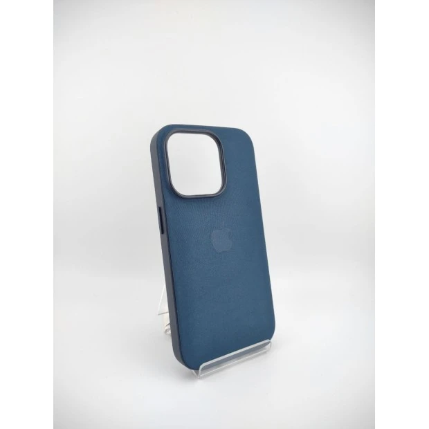 Чохол FineWoven з MagSafe для Apple iPhone 15 Pro (Синій)
