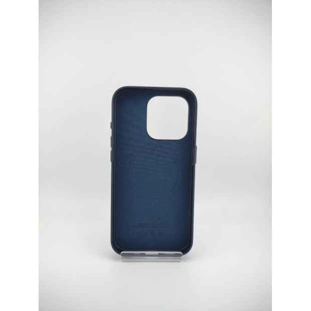 Чохол FineWoven з MagSafe для Apple iPhone 15 Pro (Синій)