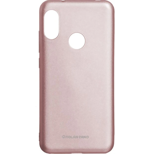 Силиконовый чехол Molan Shining Xiaomi Redmi 6 Pro / Mi A2 Lite (Розовый)
