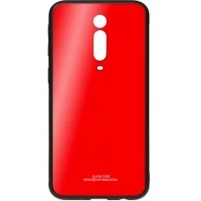 Накладка Glass Case Xiaomi Redmi Mi9T / K20 Pro (Красный)