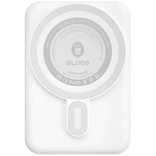 Беспроводной аккумулятор Blueo P010 10000mAh 15W (White)