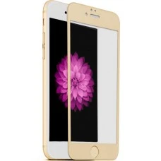 Стекло 5D Apple iPhone 6 / 6s Gold