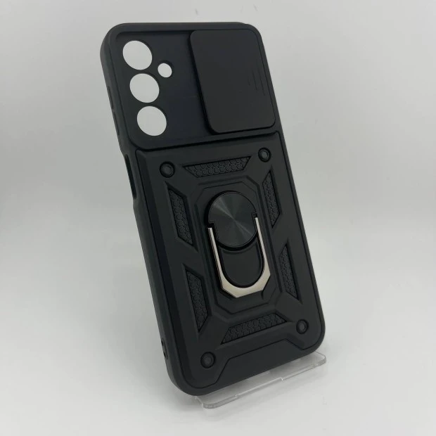 Чохол-книжка Ring Serge Armor Case Samsung Galaxy A25 (ShutCam) (Чорний)