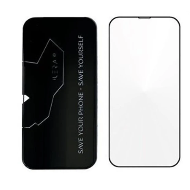 Захисне скло iLera DeLuxe Original для Apple iPhone 12 Pro (Чорне)