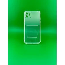 Силикон 6D Apple iPhone 11 (ShutCam) (Прозрачный)