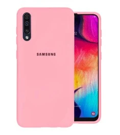 Силикон Original Case (HQ) Samsung Galaxy A30s / A50 / A50s (2019) (Розовый)
