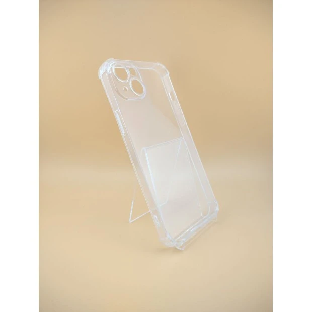 Силікон 6D Apple iPhone 14 Plus (ShutCam) (Прозорий)