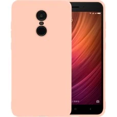 Силикон iNavi Color Xiaomi Redmi Note 4x (розовый)