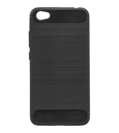 Силикон Polished Carbon Xiaomi Redmi Note 5a (Черный)